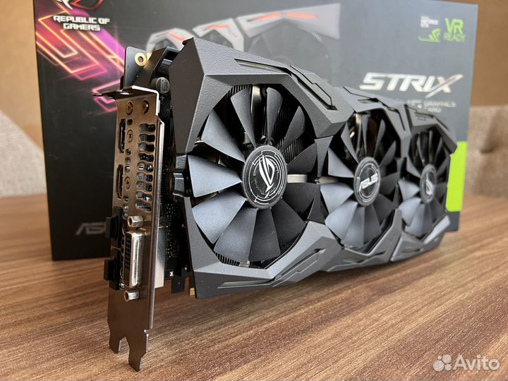 Видеокарта Asus GeForce GTX 1080 Ti strix OC