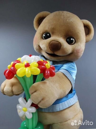 Мишка Тедди Ростовой герой панда медведь заяц