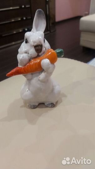 Заяц с морковкой СССР лфз