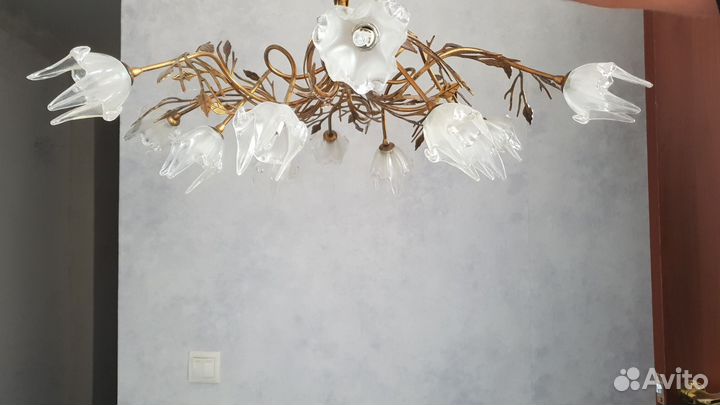 Винтажная люстра италия