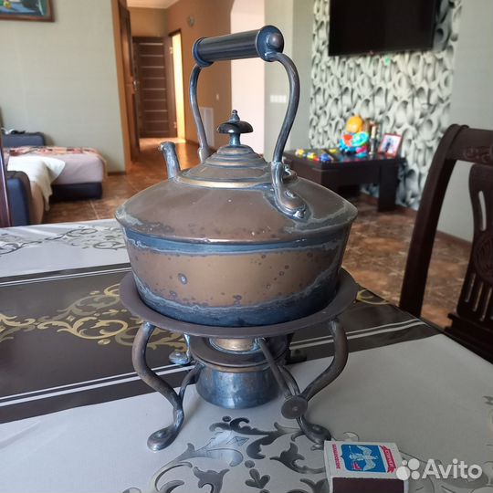 Бульотка чайник латунь самовар