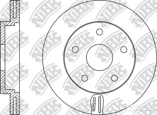 Диск тормозной nissan teana 2003-2008