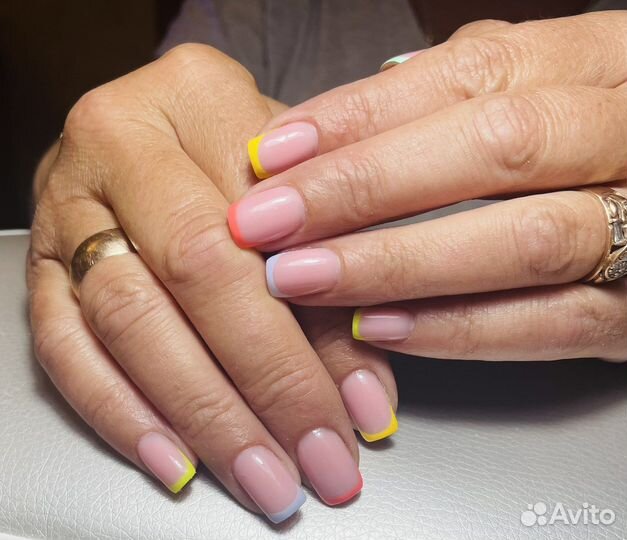 Маникюр с покрытием гель-лаком