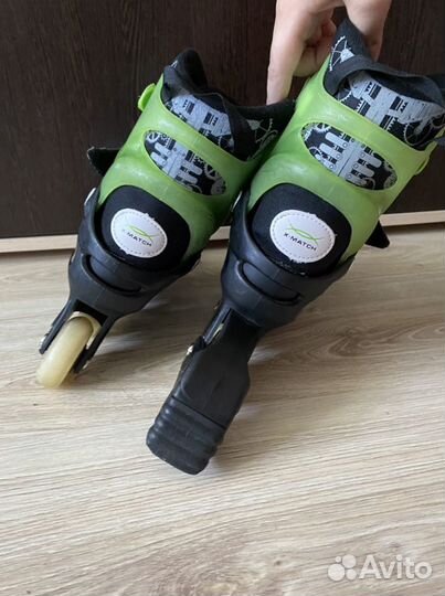 Коньки роликовые раздвижные