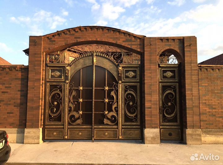 Кованые ворота