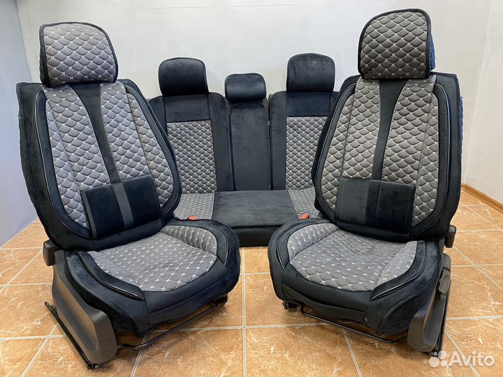 Авточехлы из алькантары