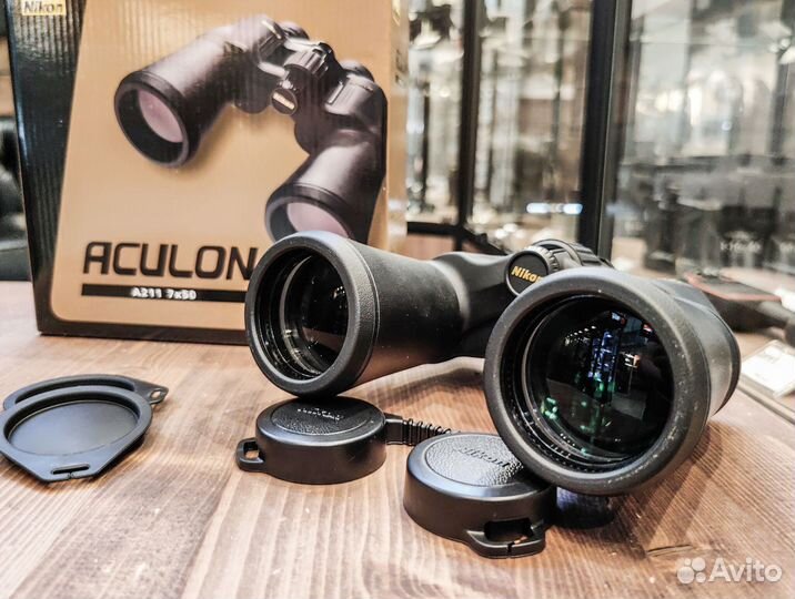 Nikon Aculon A211 7x50 бинокль