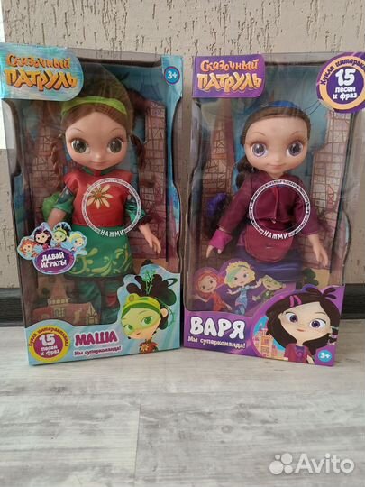 Кукла сказочный патруль Маша и Варя 15 фраз