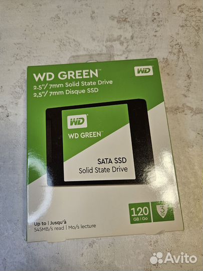 Ssd SATA 2.5 120gb Western Digital