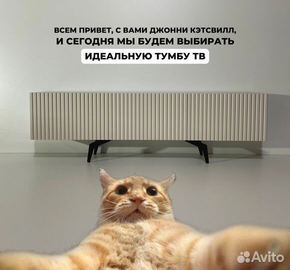 Тумба тв Bravo / капучино