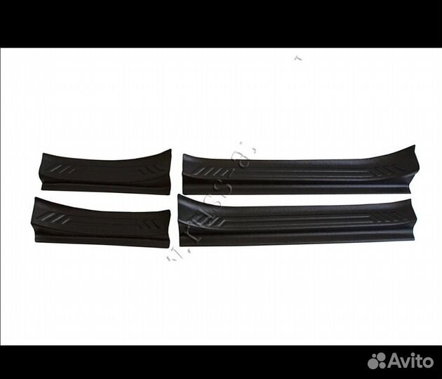 Накладки багажника и дверей kiа Rio x line 2019