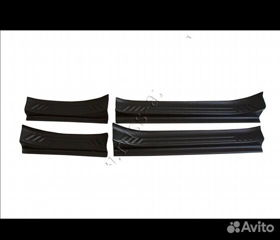 Накладки багажника и дверей kiа Rio x line 2019