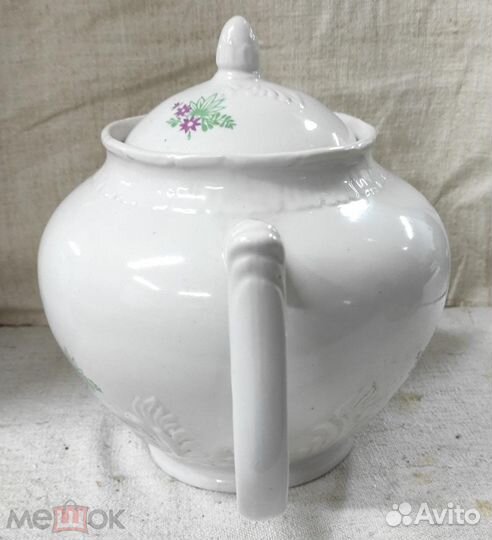 Чайник заварочный большой. Фарфор 