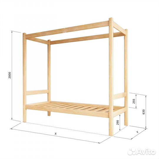 Кровать в детскую