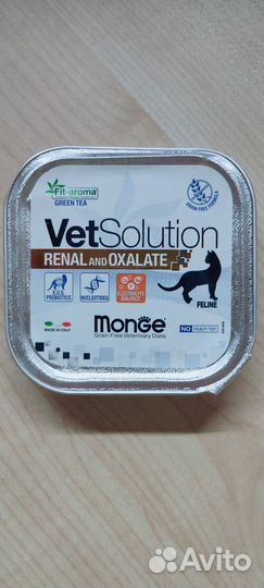 Корм Monge для кошек при почечной недостаточности