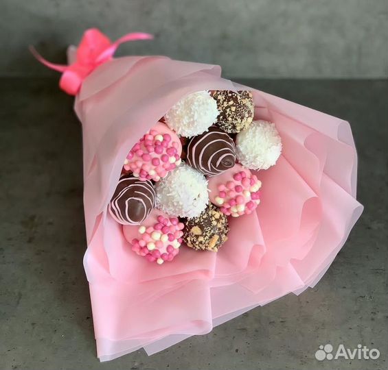 Клубника в шоколаде набор букет цветы учителю