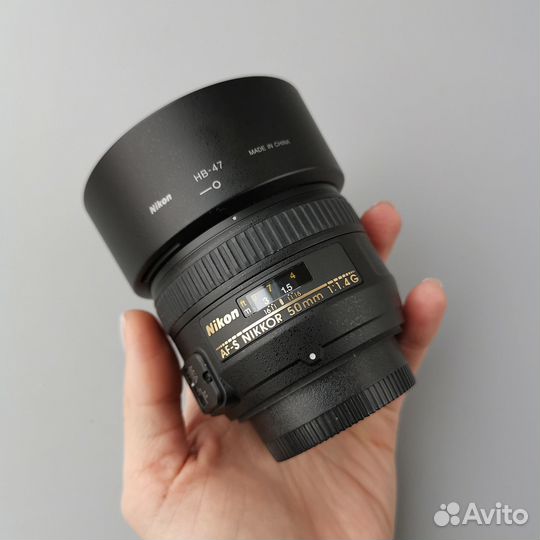 Портретный объектив 50mm для Nikon