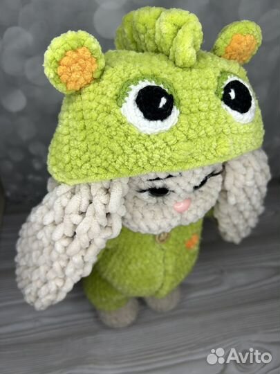 Заяц вязаный Вязаные игрушки Дракон
