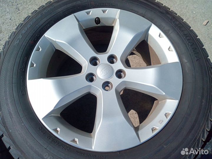 R17 только диски Субару Форестер оригинал 5*100 7j