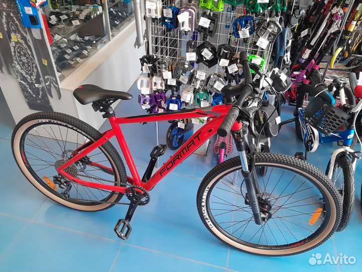 Горный велосипед Format 1411 27,5 красный (2021)