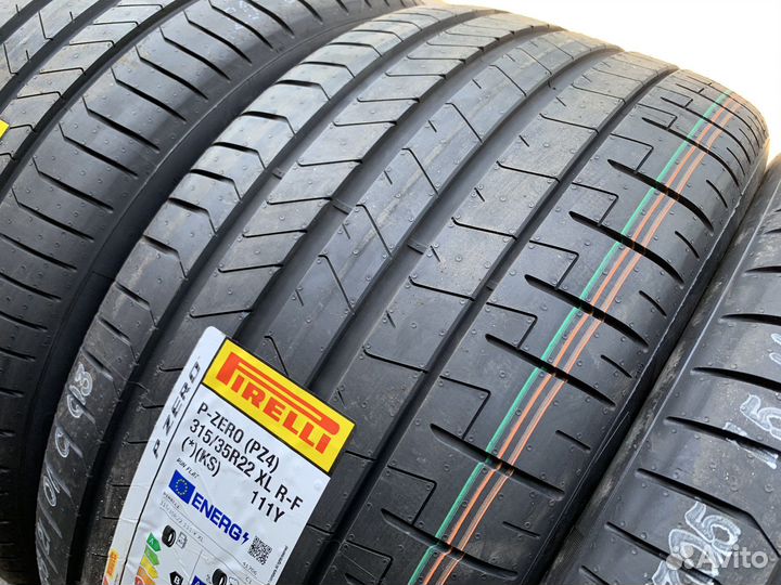 Pirelli P Zero PZ4 315/35 R22 и 275/40 R22