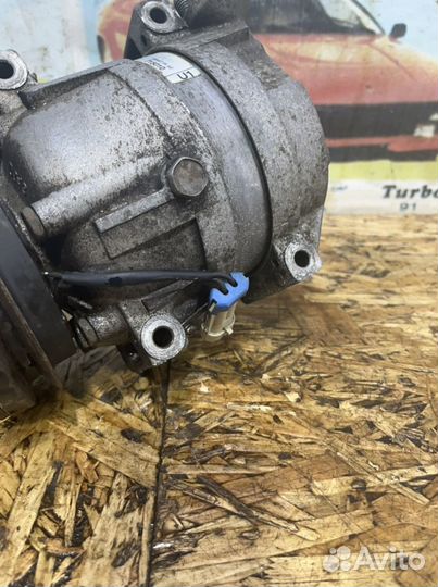 Компрессор кондиционера Шевроле Ланос