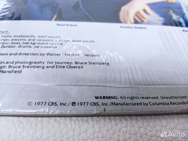 Journey - Next LP USA 1977 NM