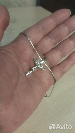 Крест - Подвеска на цепи