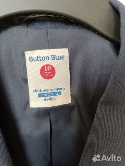 Пиджак школьный для мальчика 140