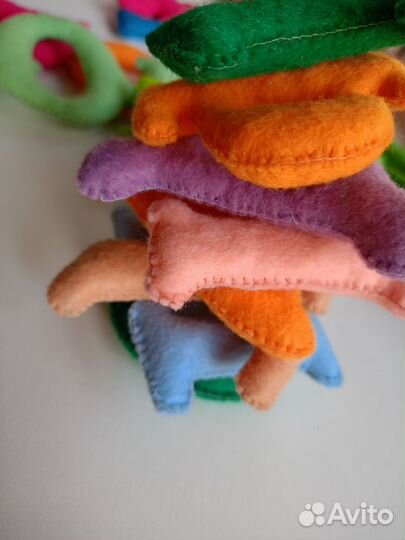 Алфавит из фетра