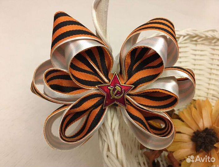 Ободок, Заколка патриотическая