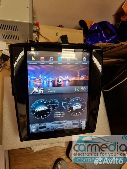 Штатная магнитола для Mitsubishi Pajero IV 2006-20