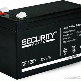 Аккумулятор Security Force SF 1207 12V / 7Ah новый