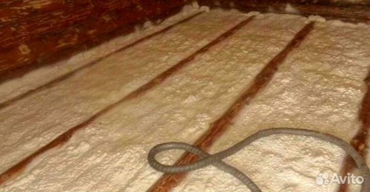 Утепление дома пенополиуретаном (ППУ)