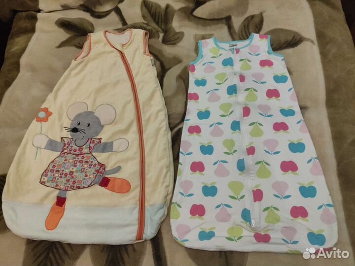Детский спальник и Зимний меховой конверт
