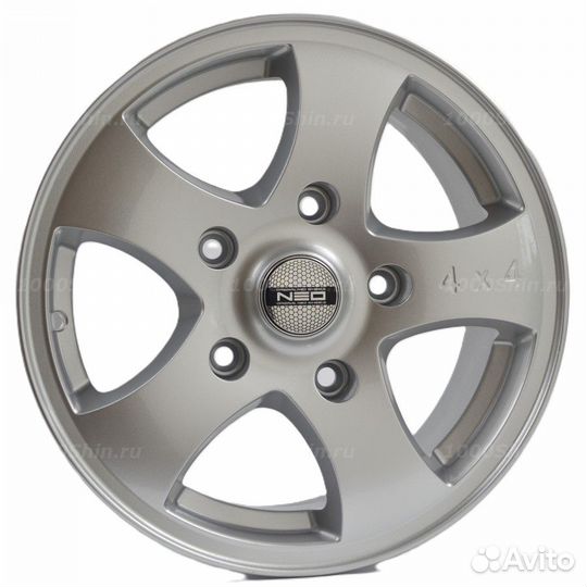 Диск 6,5*15 5*139,7 ET40 98,1 Neo 541 Silver