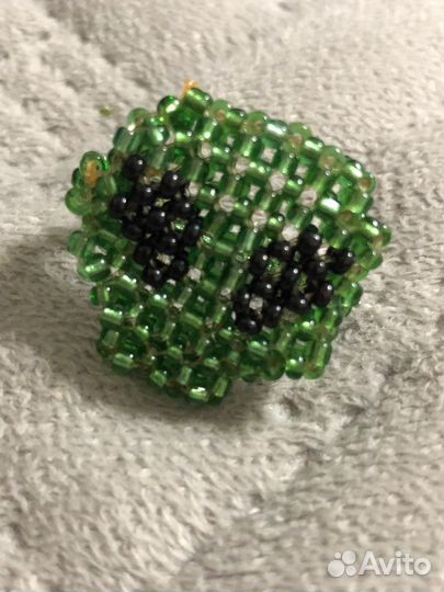 Кольцо из бисера