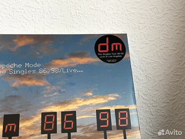 Depeche Mode the singles 86.98 live