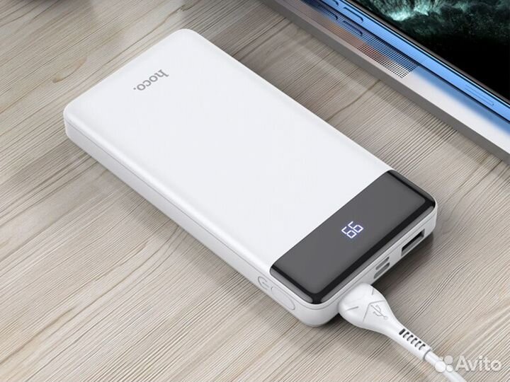 Powerbank Hoco J84 10000 mah белый