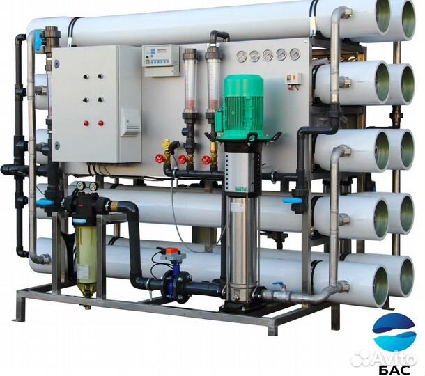 Обратный осмос 10000 литров в час
