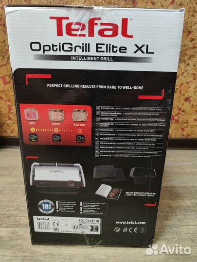 Электрогриль Tefal Optigrill Elite XL