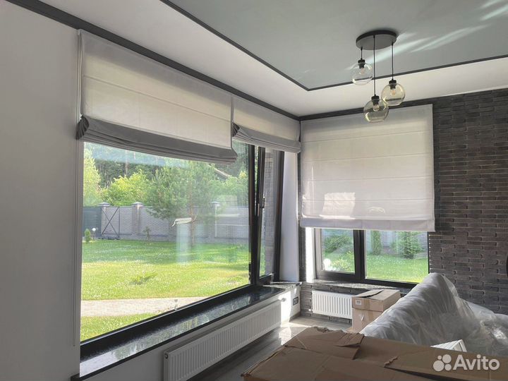 Римские шторы на окно