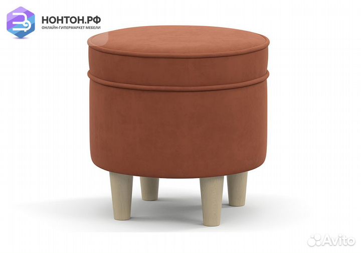 Пуф Лора оранжевый