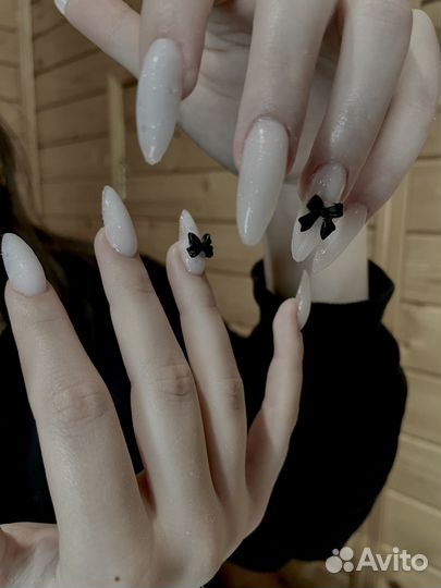 Маникюр, Наращивание, Гель лак