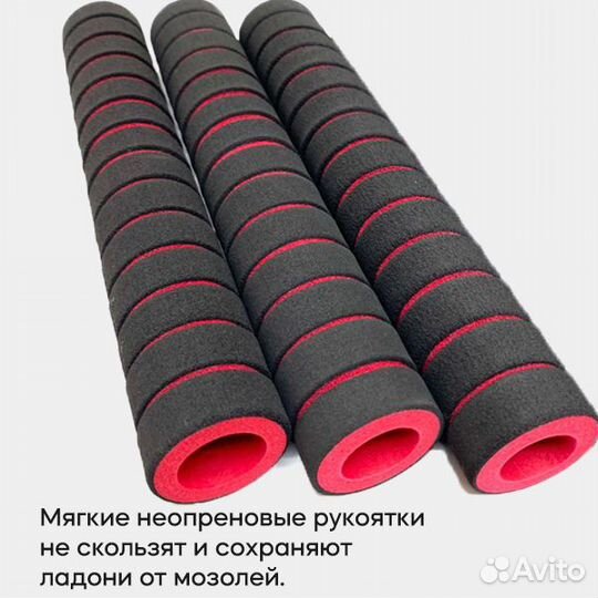 Турник брусья пресс 3 в 1 черный