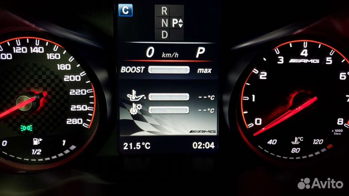 Приборная панель w205 amg дорестайлинг