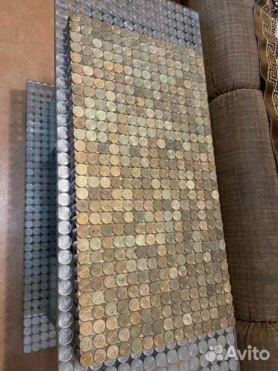 Нарды из монет десять копеек