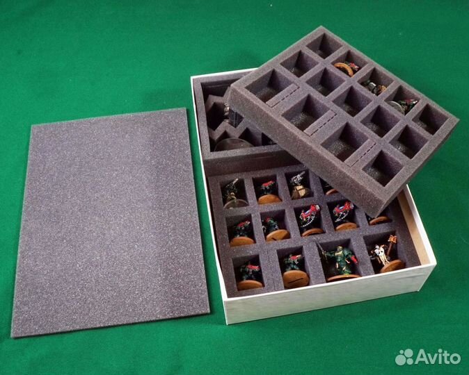 Коробки, ложементы, подставки, прокладки, упаковка