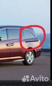 Заднее стекло с подогревом на авто honda odyssey