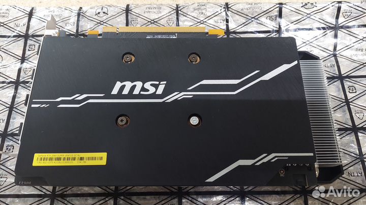 Видеокарта MSI geforce RTX 2060 super ventus OC RU